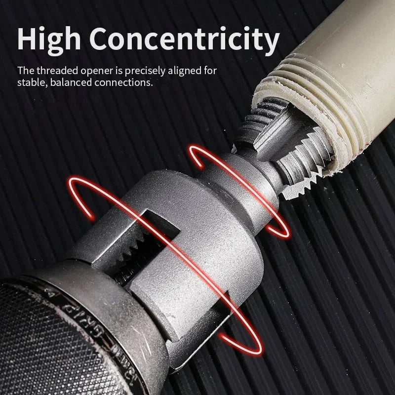 ThreadMaster™ Dual-Die — Instantly Master Leak-Proof Pipe Threads Without the Hassle