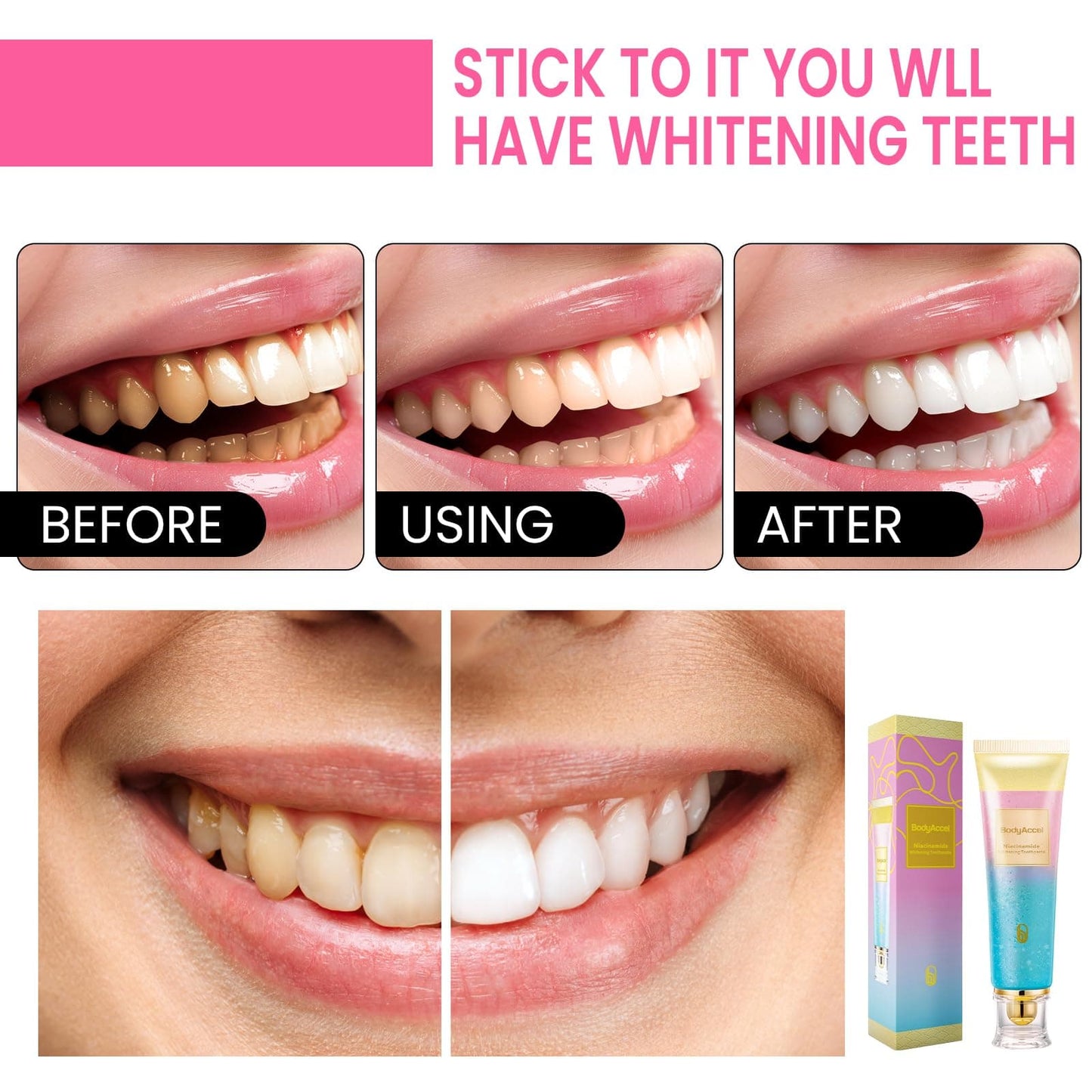 RadiantPearl™ — Unleash a Stunning Smile That Heals and Dazzles Instantly