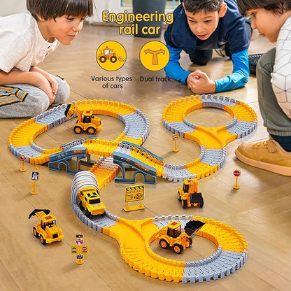 AuroraTrack™ — Ignite Your Child’s Imagination with Endless Twist-and-Build Adventures