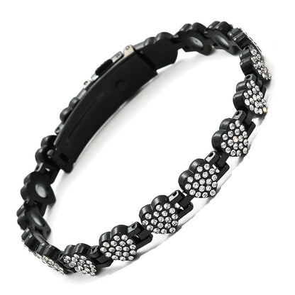 RadiancePulse™ — Ease Stiff Hands in Heart-Link Magnetic Copper You'll Actually Wear