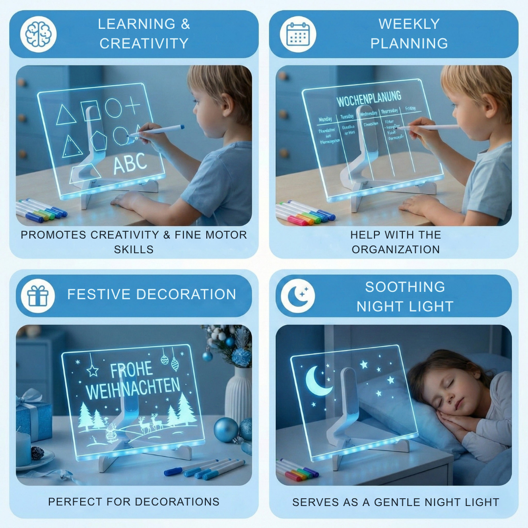 LumiSpark™ — Ignite Your Child’s Confidence with Every Brilliant, Glowing Creation