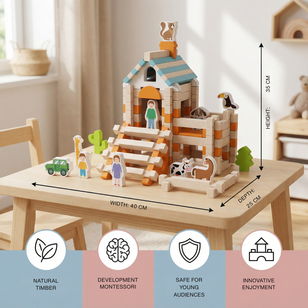 LuminoBlocks™ — Ignite Creativity and Focus with Safe, Natural Play That Grows Brilliant Minds