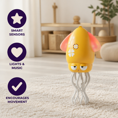 Jellyfish Toy Smart Sensor Glowing USB Rechargeable