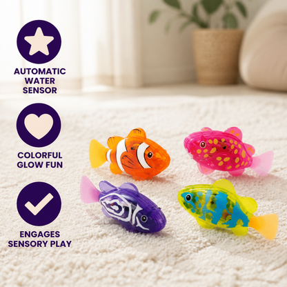 Bath Toy Glowing LED Automatic Water Sensor