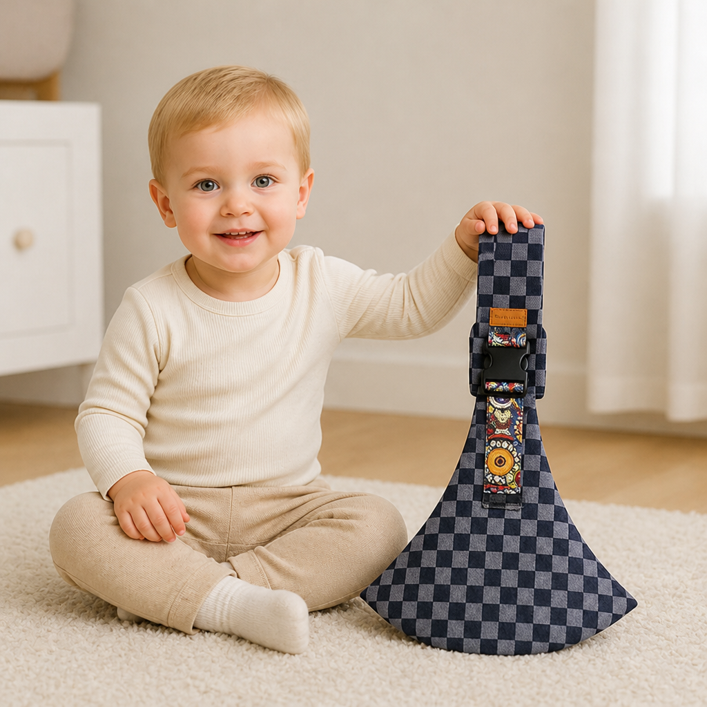 Toddler Sling Carrier Ergonomic Adjustable Lightweight Foldable