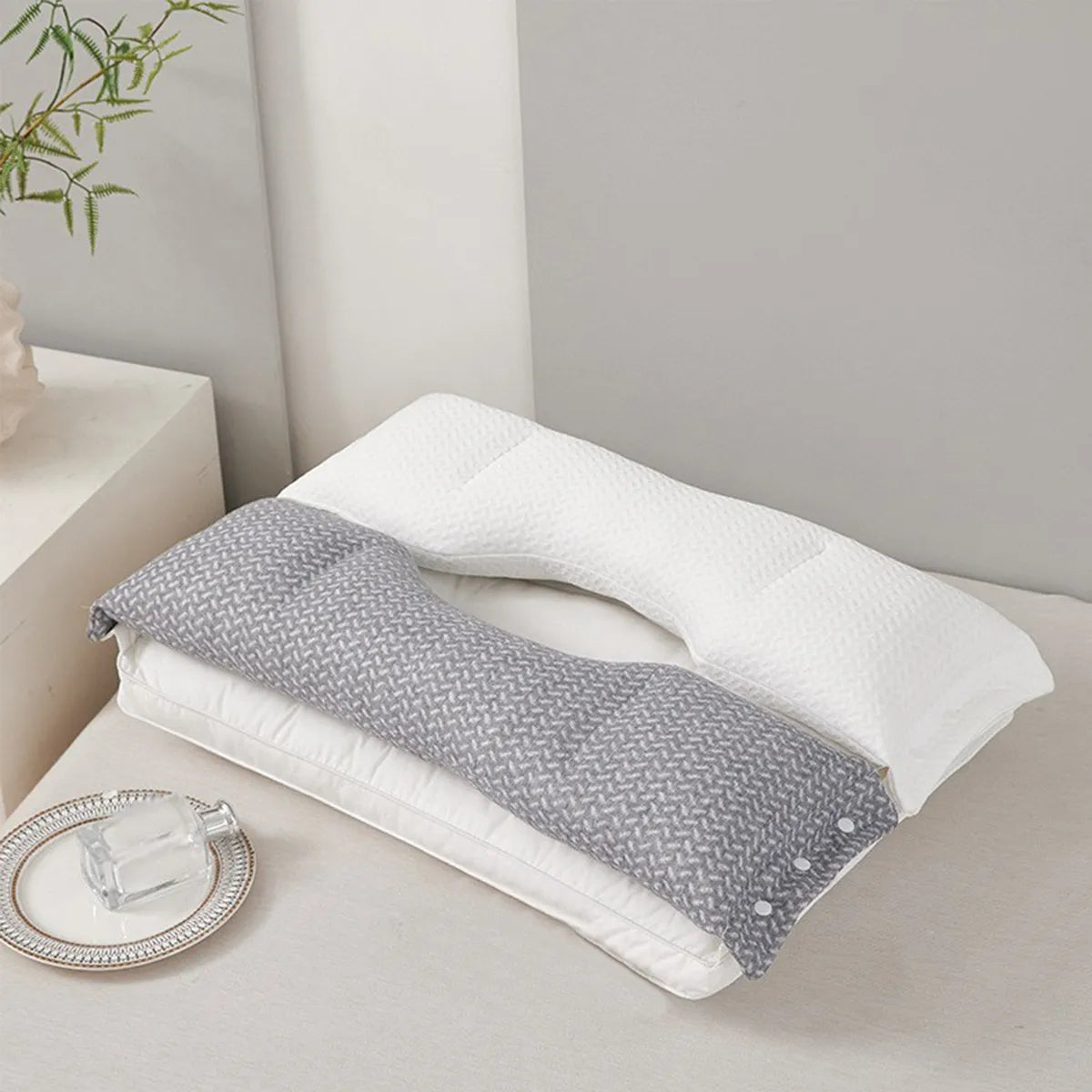 NuSpin™ 3-in-1 Pillow — Wake Pain-Free and Power Up Every Morning