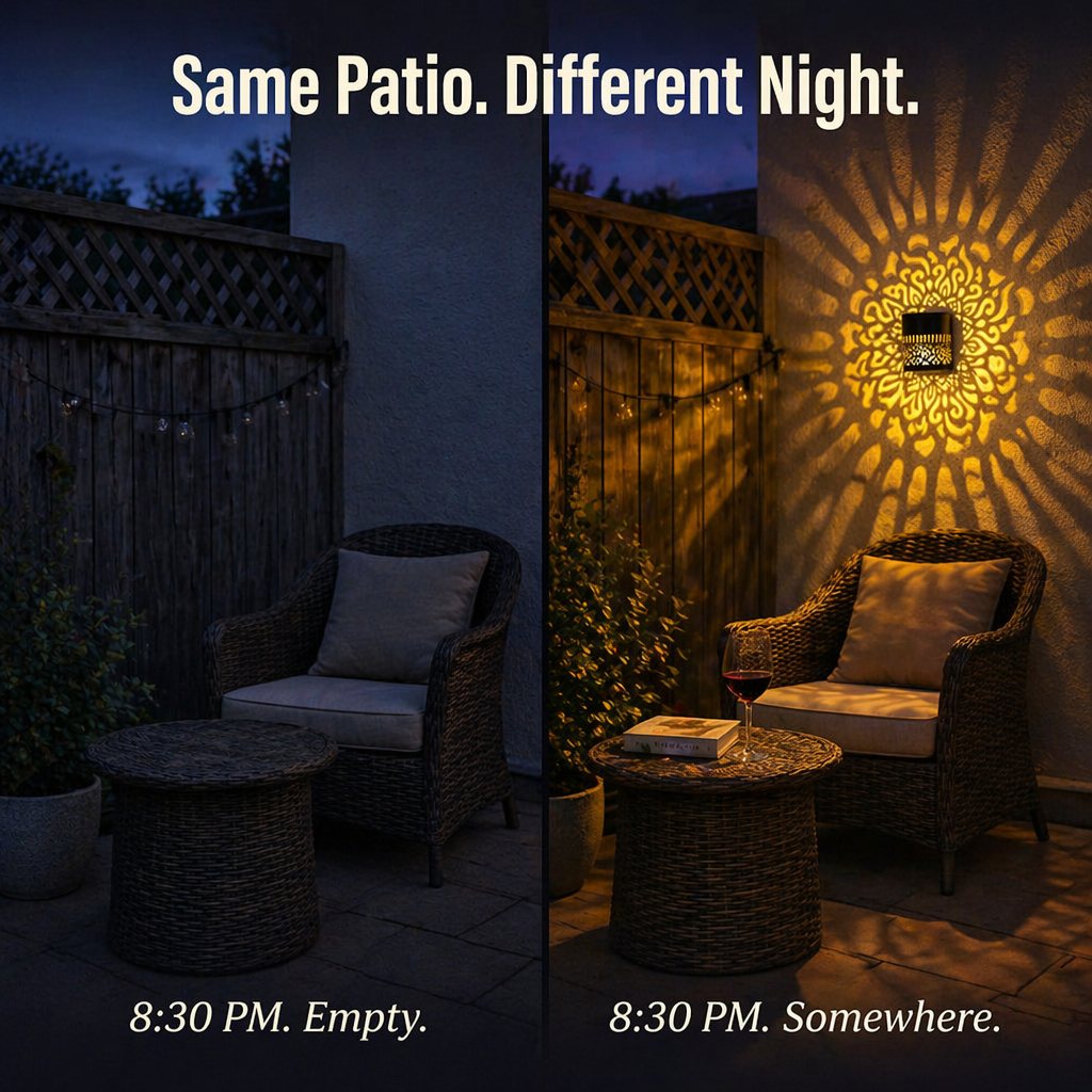 LunaAura™ — Turn Your Nights into Mesmerizing Solar-Charged Mandala Wonders