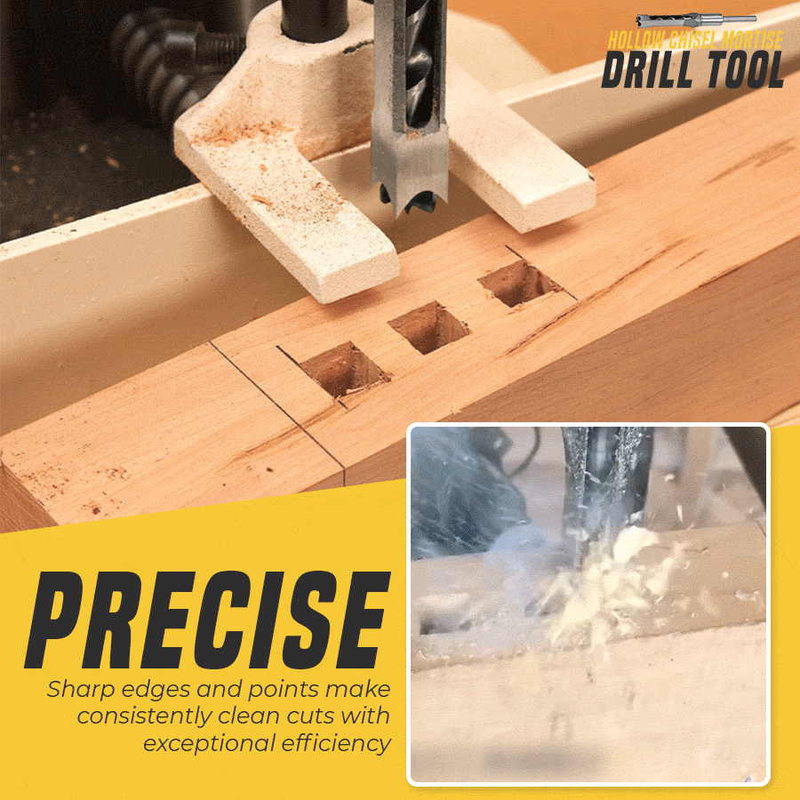 RazorSharp™ Wood Chisel Bit — Craft Perfectly Square Cuts That Make Your Work Shine Effortlessly