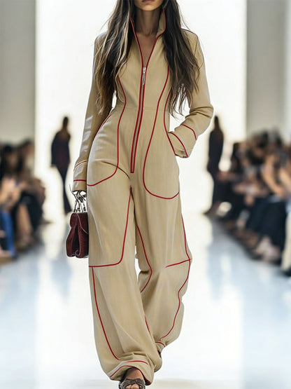 VeraLuxe™ Wide-Leg Denim Jumpsuit — Slip Into Effortless Confidence That Moves With You All Day