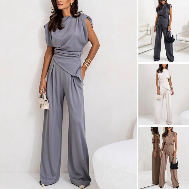 LuxeVena™ Two-Piece Set — Own Your Power with Featherlight Elegance and Sculpted Confidence