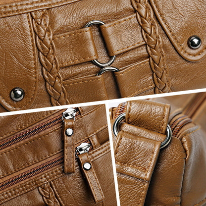 VivaraLuxe™ Soft PU Leather Bag — Unlock Effortless Style and Perfect Order Every Day