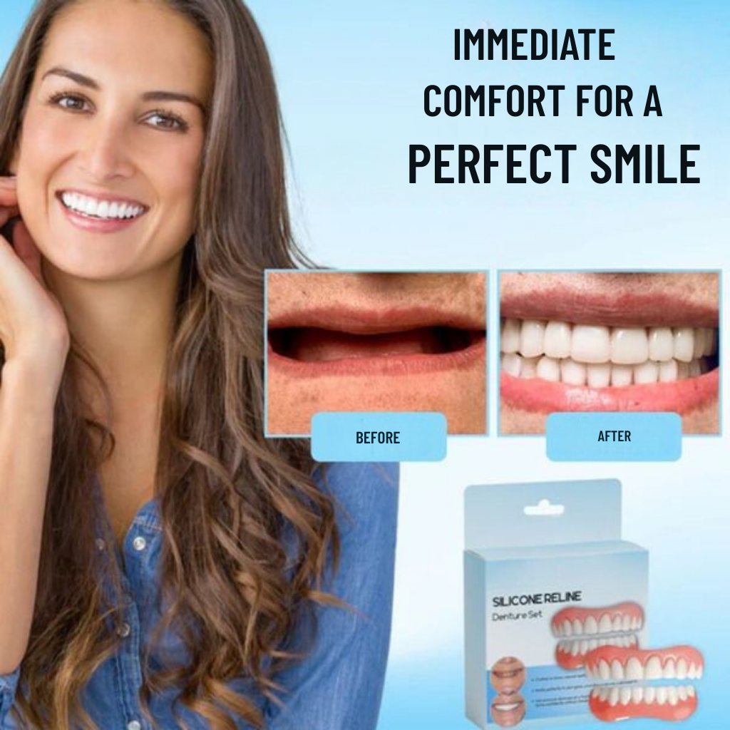 DentuSure™ — Feel the Freedom of Perfectly Secure, All-Day Denture Comfort