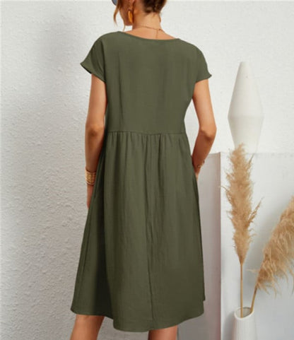 ZephyrLuxe™ Dress — Breeze Through Heat with Effortless Confidence and All-Day Freshness