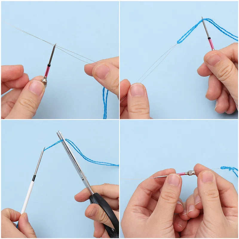 FlexiSew™ Precision Needle Kit — Sew Longer, Stronger, and Smarter Without Hand Pain or Fabric Fears