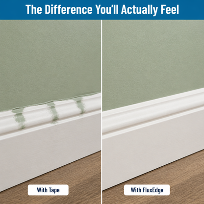 FluxEdge™ Paint Edger — Achieve Crisp Lines Without Tape, Drips, or Fix-Ups