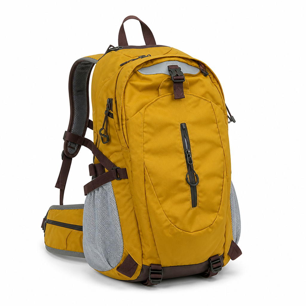 Hiking Backpack Weather-Resistant Ergonomic Straps & Multiple Compartments