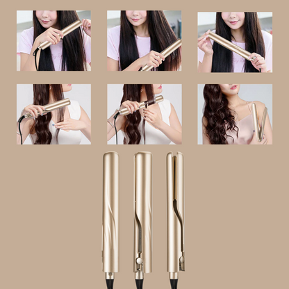 VelareVibe™ 2-in-1 Styler — Unlock Radiant, Damage-Free Hair Instantly