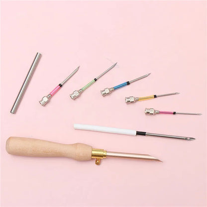 FlexiSew™ Precision Needle Kit — Sew Longer, Stronger, and Smarter Without Hand Pain or Fabric Fears