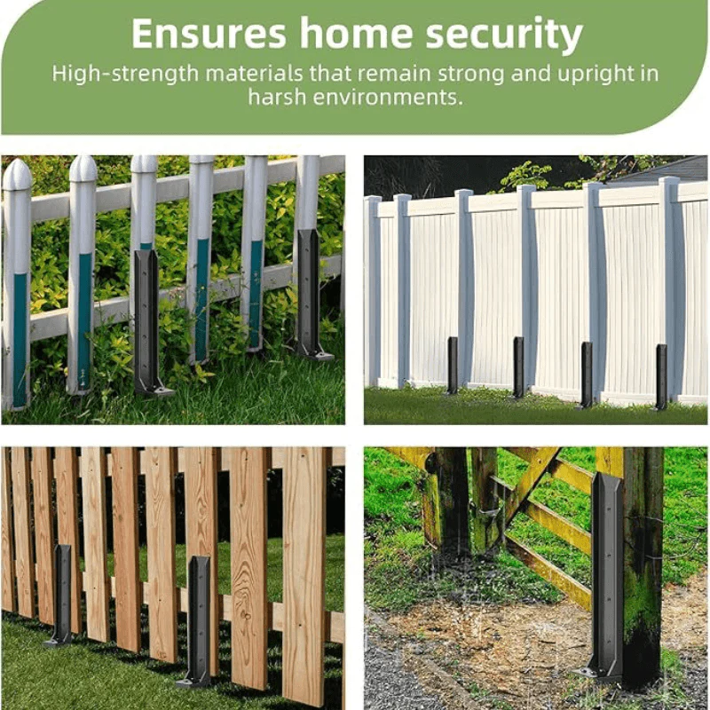 FirmAnchor™ Fence Support — Lock Your Posts Firm and Enjoy a Worry-Free Yard Forever