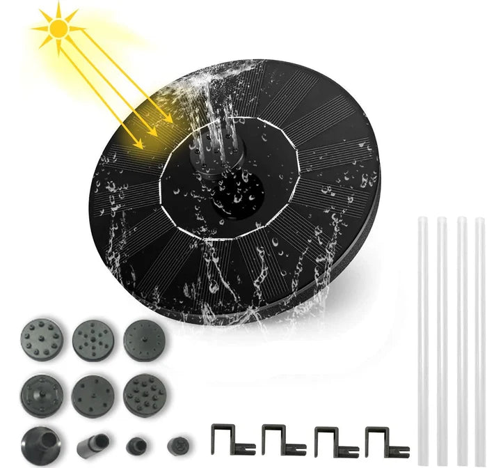 AquaSeren™ — Transform Your Garden Into a Peaceful, Splash-Free Solar Oasis