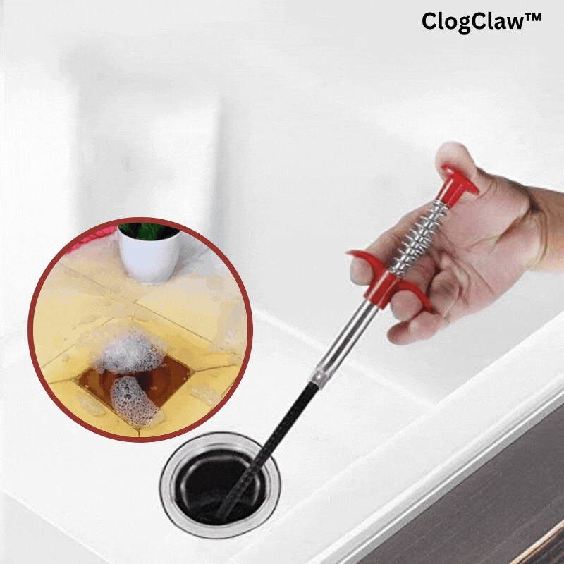 ClearClaw™ — Take Back Control with Fast, Chemical-Free Drain Power