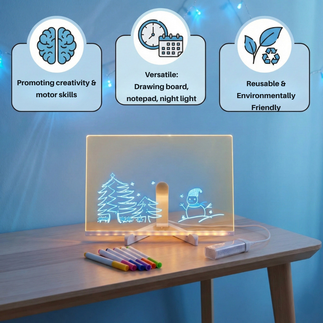 LumiSpark™ — Ignite Your Child’s Confidence with Every Brilliant, Glowing Creation