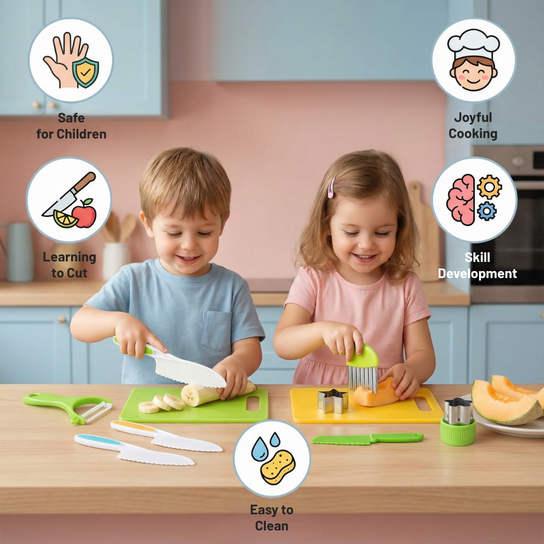 SliceHero™ — Give Your Child Safe, Fearless Fun and Proud Kitchen Confidence Every Day