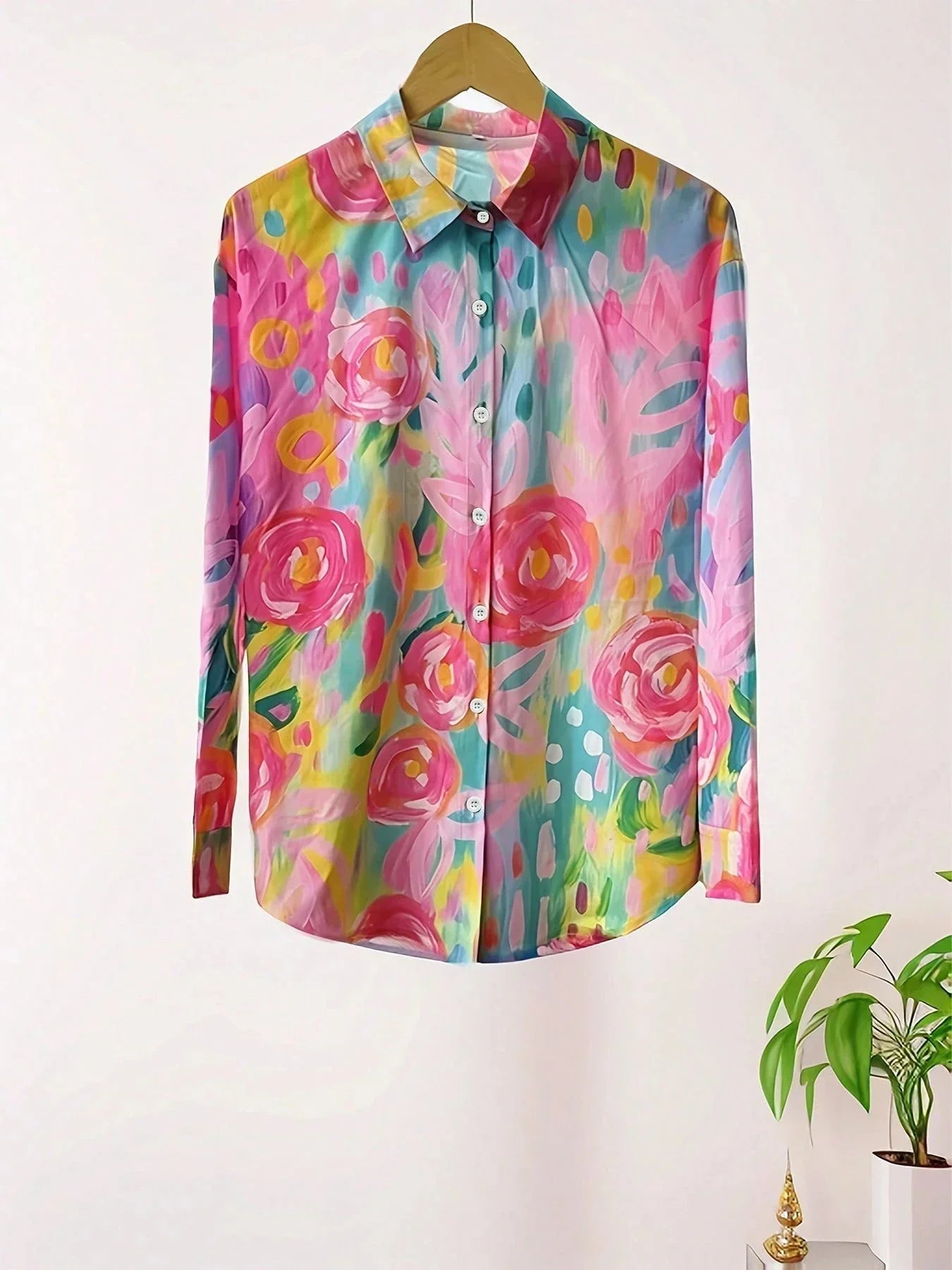 Luminara™ Blouse — Ignite Your Confidence with Vibrant Color and Flawless Fit All Day Long
