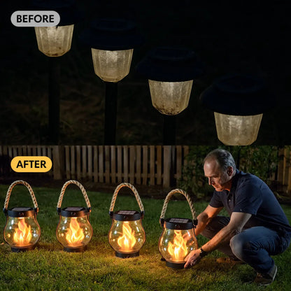 GlowNest™ — Ignite Safe, Sun-Powered Evenings Wrapped in Cozy Magic