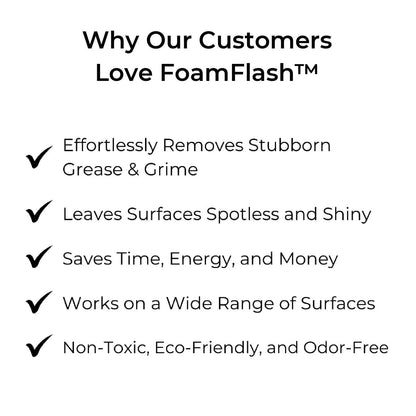 SparkFoam™ — Instantly Vaporize Grease for Effortless, Jaw-Dropping Shine
