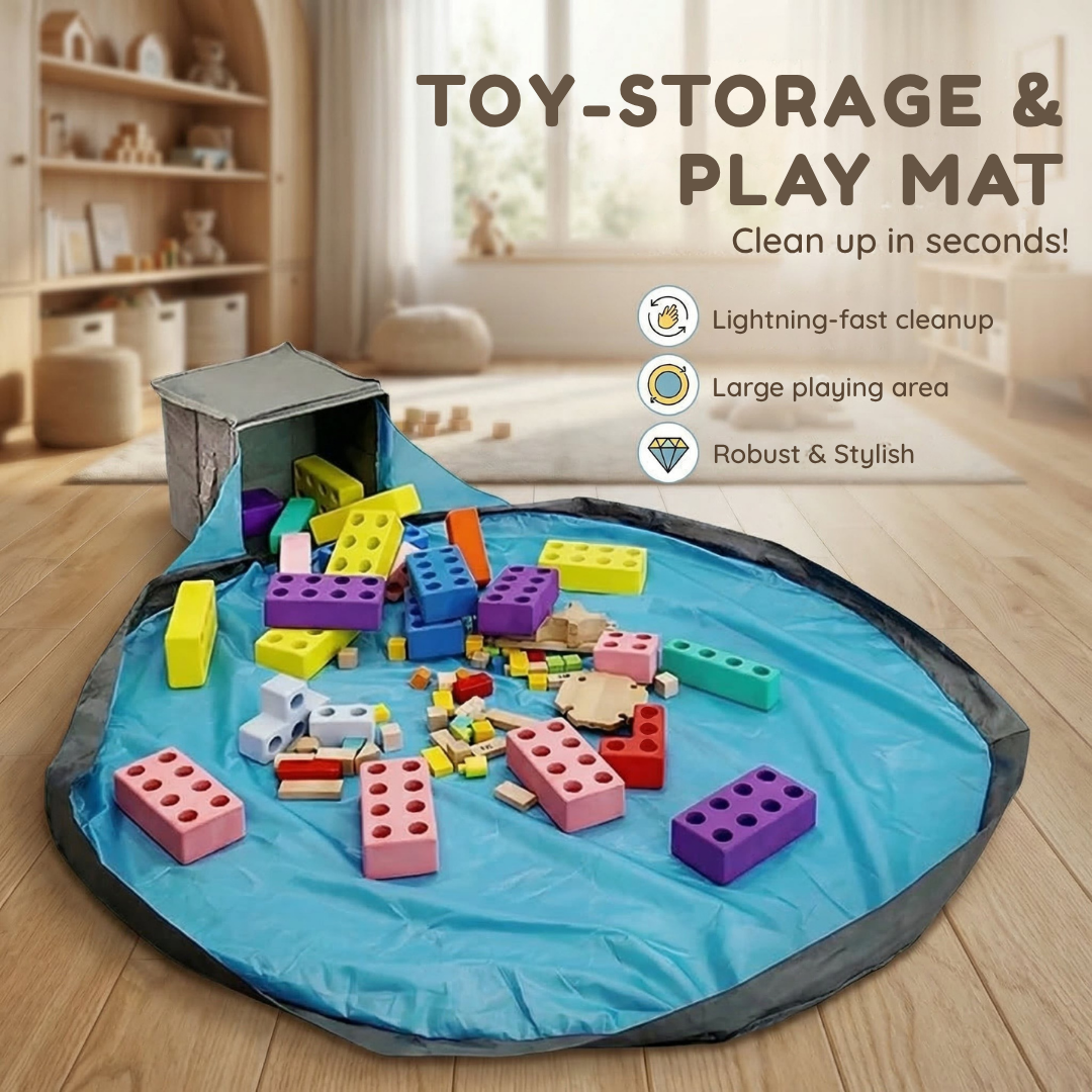 JoyNest™ — Turn Toy Chaos into Playtime Joy and Stress-Free Cleanups