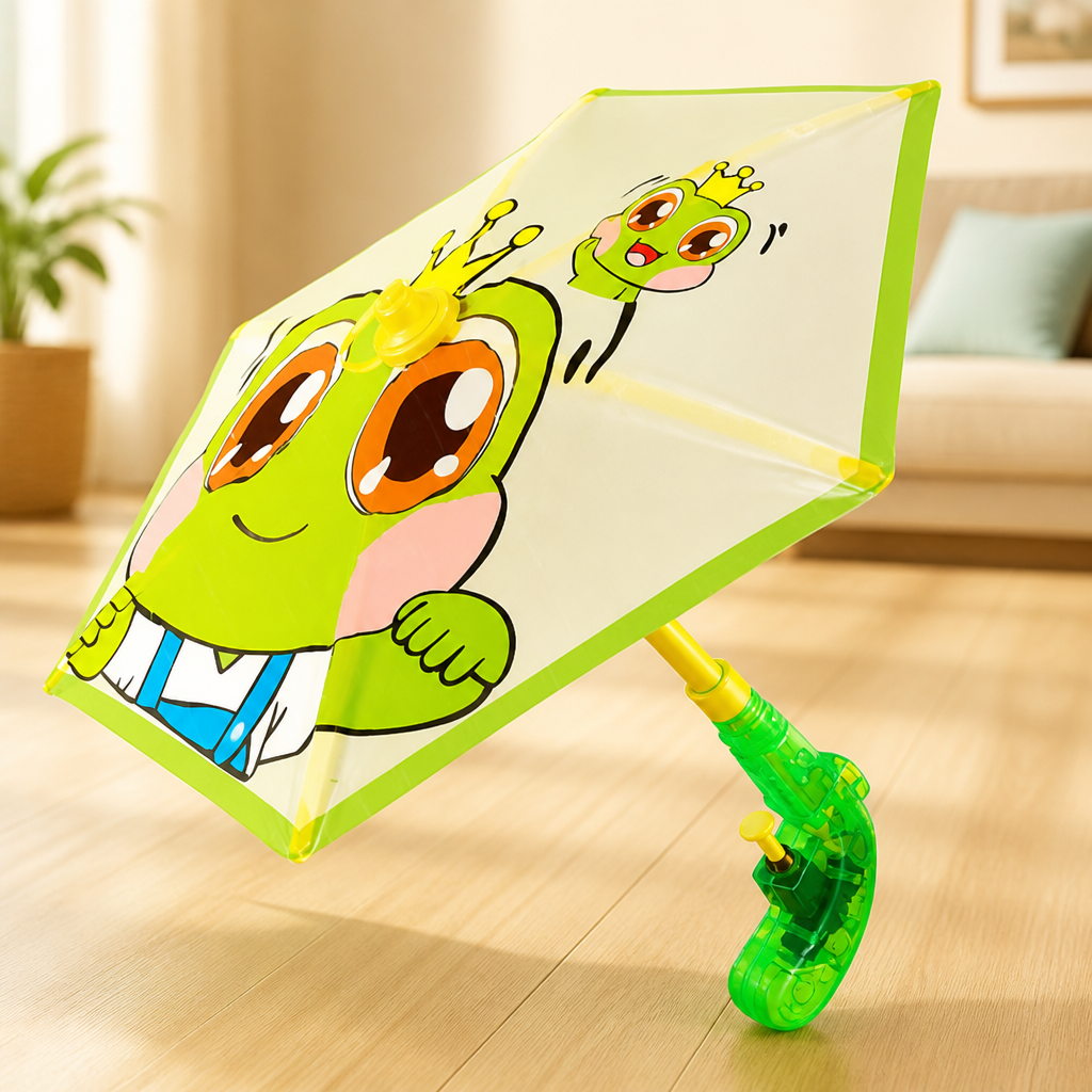 Kids Umbrella 2-in-1 Water Pistol Long-Range & Large Tank