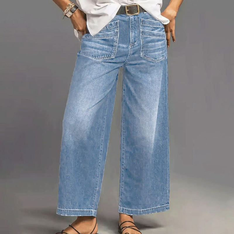 HaloStride™ — Own Your Confidence with Jeans That Embrace Your Curves and Freedom