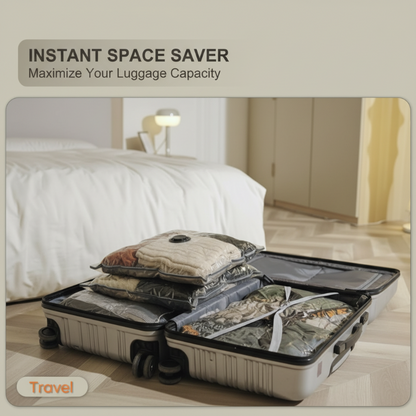 FreedomSeal™ — Unlock Effortless Travel with Lighter, Space-Saving Packing Power