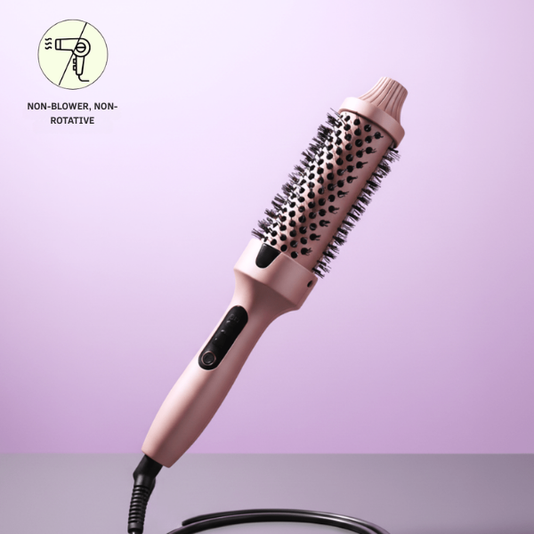 LumaSilk™ Ionic Heated Brush — Transform Every Strand Into Silky, Frizz-Free Perfection Instantly