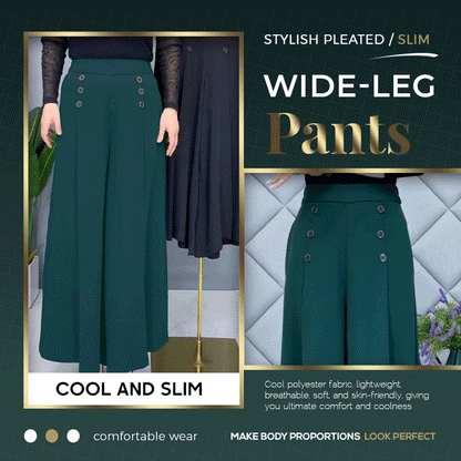VelaCurve™ Wide-Leg Pants — Instantly Sculpt Your Legs and Own Every Room with Effortless Confidence