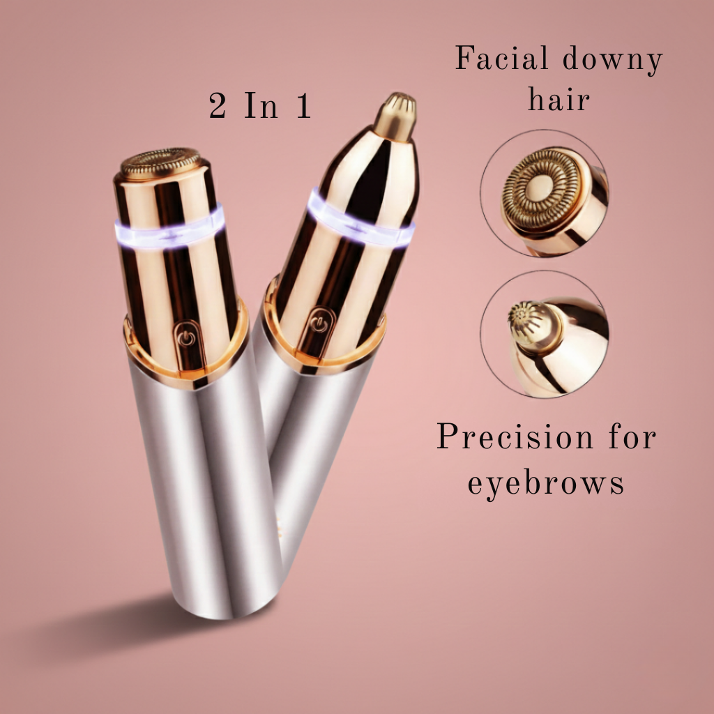 ViviEdge™ Dual-Action Trimmer — Sculpt Flawless Brows and Velvet-Smooth Skin Instantly