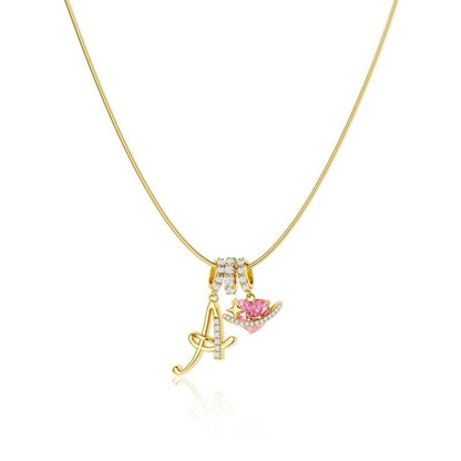 AuraNest™ 3-Layer Initial Necklace — Wear Your Story in Glowing, Comfortable Elegance That Turns Every Head