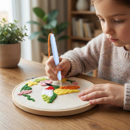 ThreadAura™ — Stitch Stress Away and Unleash Stunning Creative Joy