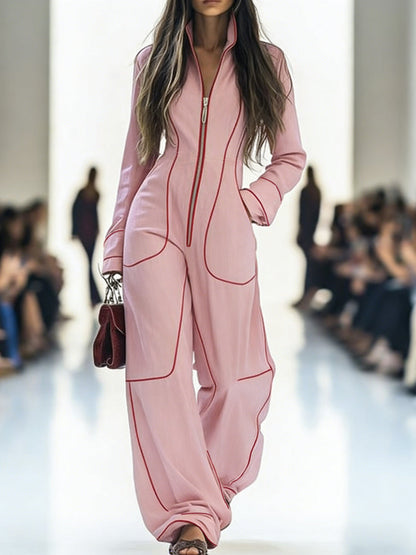 VeraLuxe™ Wide-Leg Denim Jumpsuit — Slip Into Effortless Confidence That Moves With You All Day