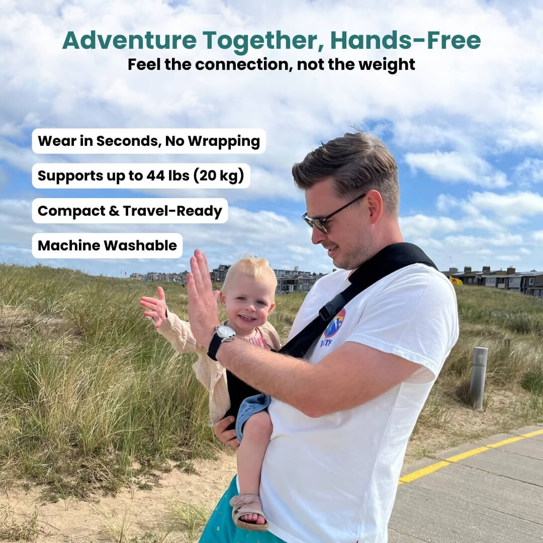 VitalNest™ — Embrace Freedom and Comfort While Bonding with Your Toddler