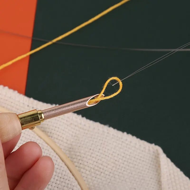 FlexiSew™ Precision Needle Kit — Sew Longer, Stronger, and Smarter Without Hand Pain or Fabric Fears