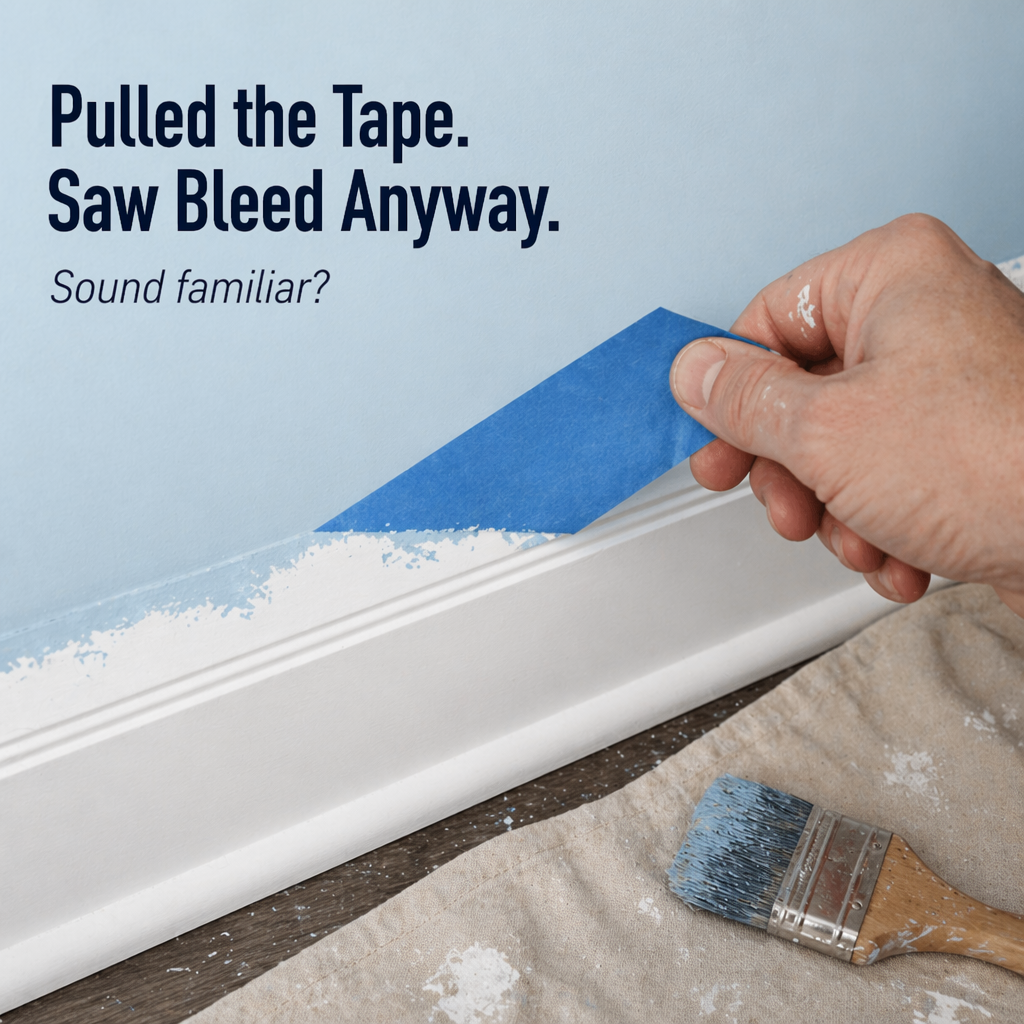 FluxEdge™ Paint Edger — Achieve Crisp Lines Without Tape, Drips, or Fix-Ups