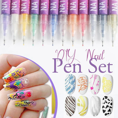Dazzlera™ Precision Pens — Ignite Your Boldest, Most Flawless Nail Art Ever