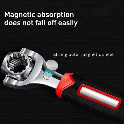 VoltCraft™ 48-IN-1 Multi-Wrench — Master Every Bolt with Effortless Precision and Total Control