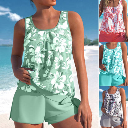 SolaraWave™ Tankini Set — Unleash Your Boldest, Most Confident Beach Day Ever