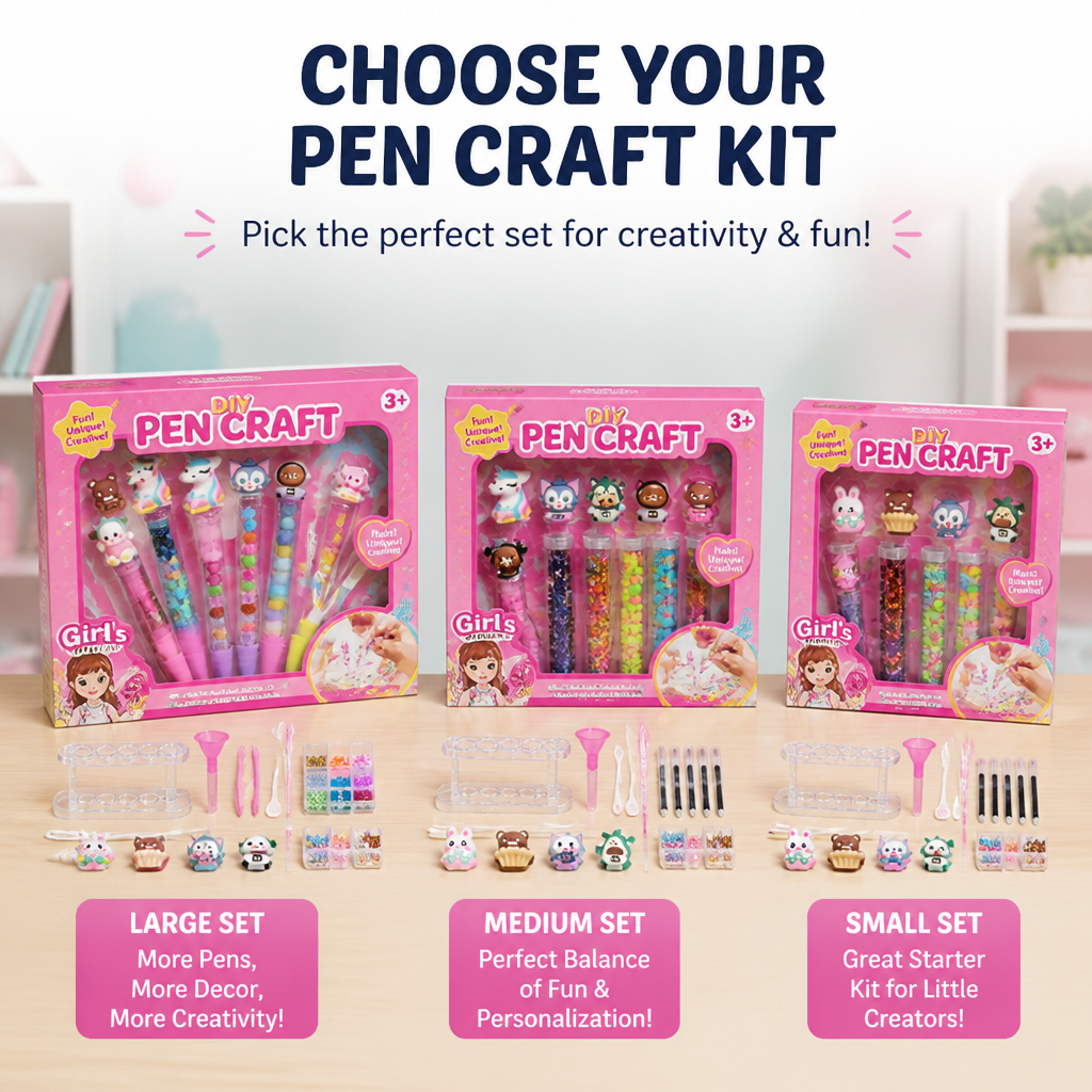 Pen Craft Kit Decorative Elements & Tools