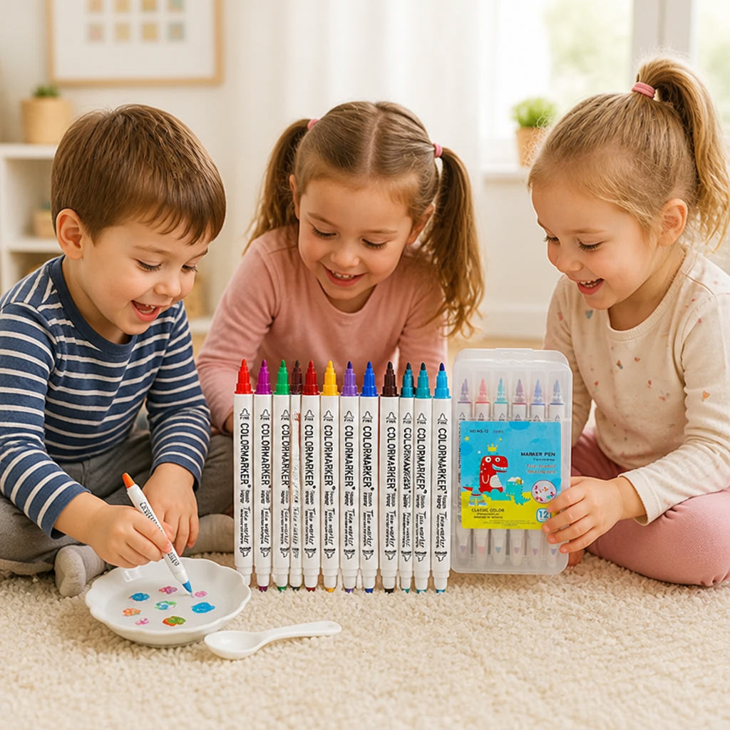 Kids Water Art Pens Floating Effect Set Of 12