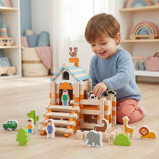 LuminoBlocks™ — Ignite Creativity and Focus with Safe, Natural Play That Grows Brilliant Minds