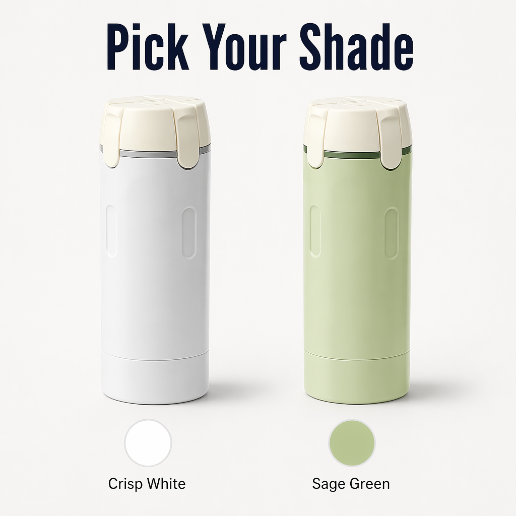 VoyaPack™ — Store, Secure & Dispense All Four Toiletries in One Case